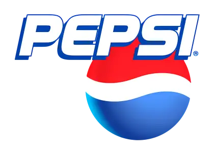 Pepsi Logo with Red, White, and Blue Design