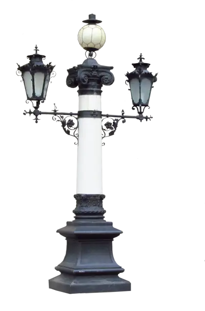 Vintage Ornate Street Lamp Post Design