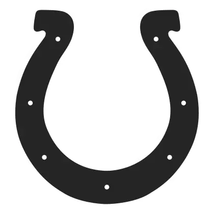 Lucky Black Horseshoe Icon
