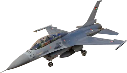 Gray Fighter Jet