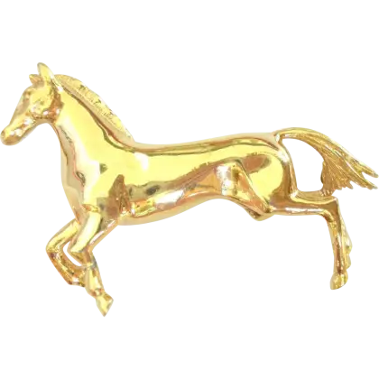 Shiny Golden Horse