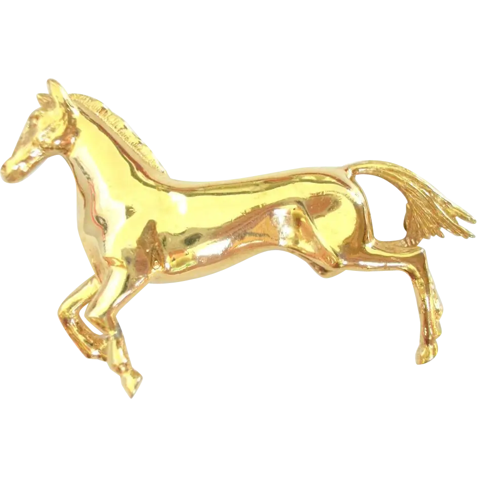 Shiny Golden Horse
