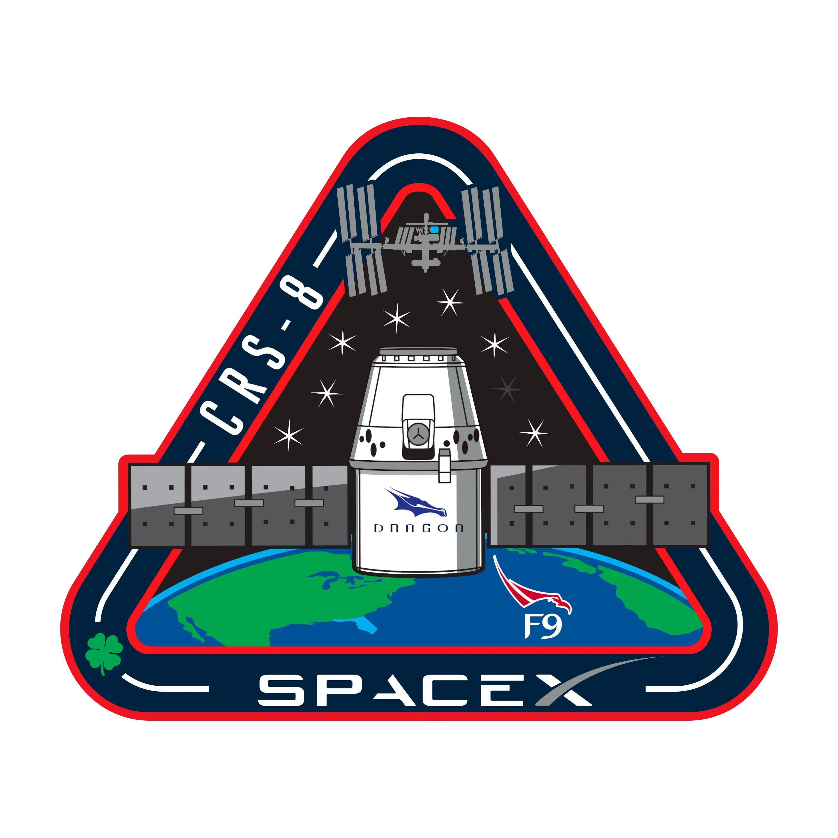 SpaceX CRS-8 Mission Patch