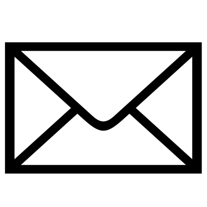 Envelope Icon for Mail Representation