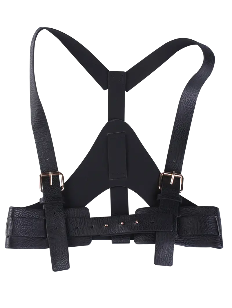 Black Leather Harness