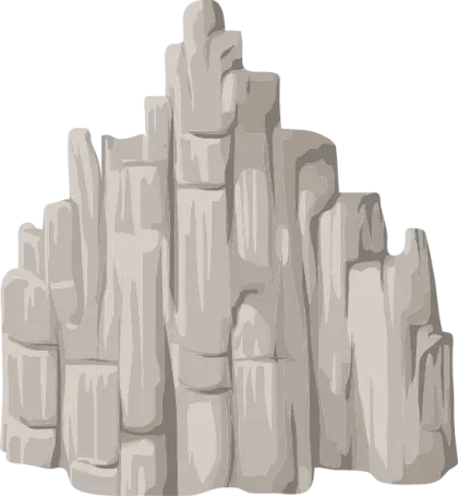 Rock Formation Illustration