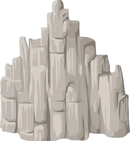Rock Formation Illustration