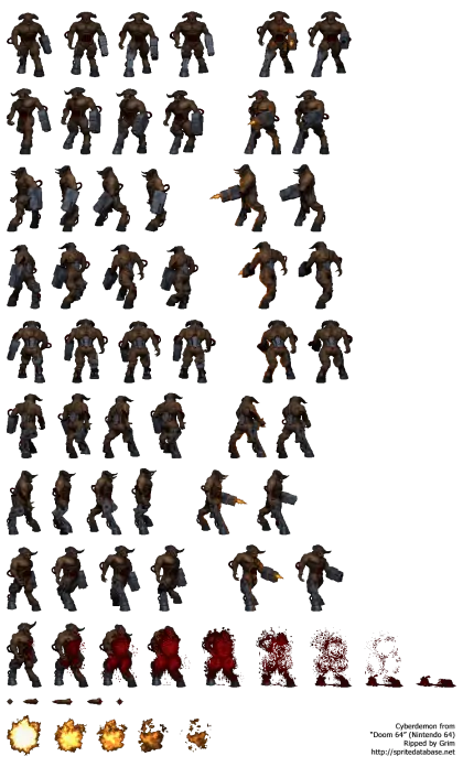 Game Character Sprites