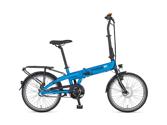 Blue Foldable Bicycle for Urban Commuting