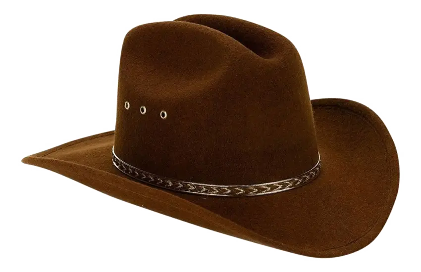 Brown Cowboy Hat in Classic Western Style