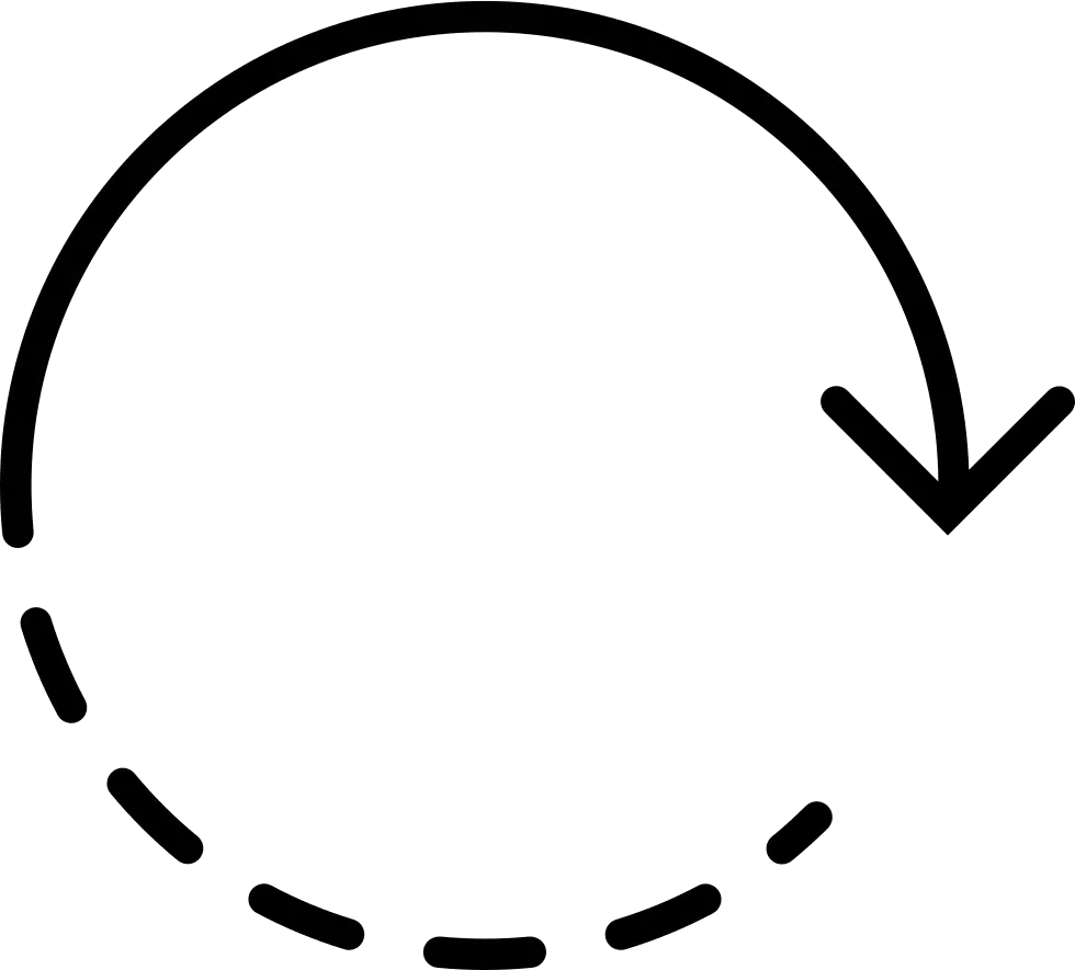Arrow Circle Symbol for Direction