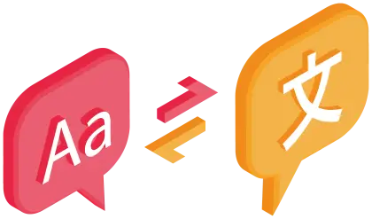 Language Translation Bubbles Icon