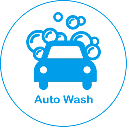 Auto Wash Service with Bubbles