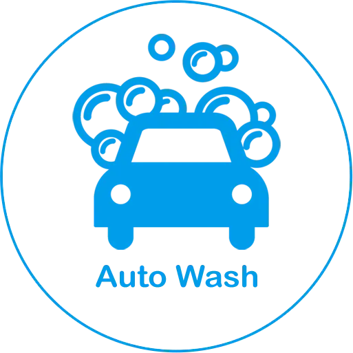 Auto Wash Service with Bubbles