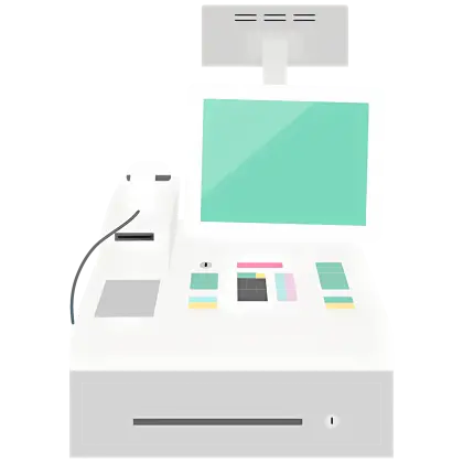 Modern Cash Register