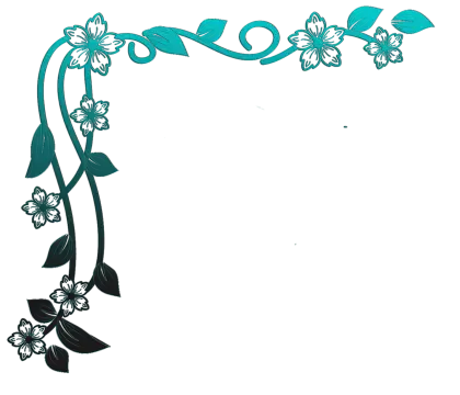Floral Decorative Corner Design