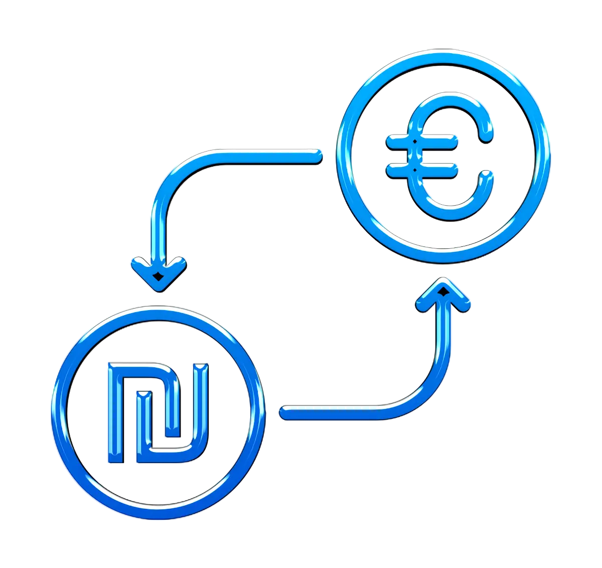 Currency Exchange Symbol Design