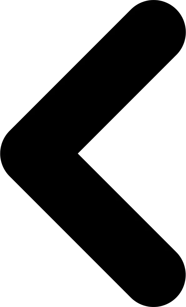 Simple Black Left Arrow Symbol