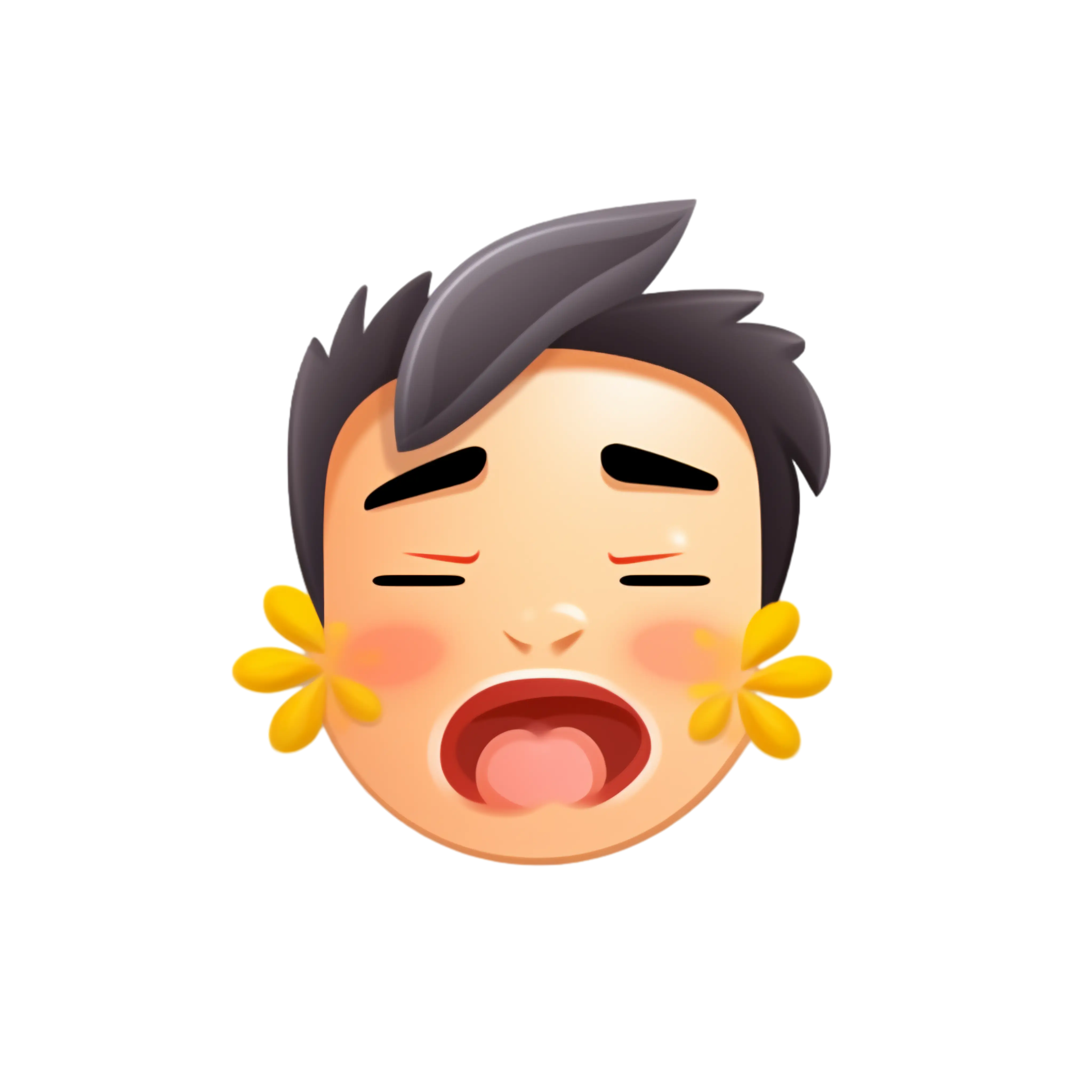 Yawning Tired Emoji