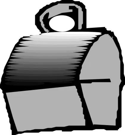 Gray Mailbox Illustration