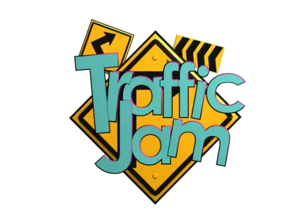 Traffic Jam Sign Illustration