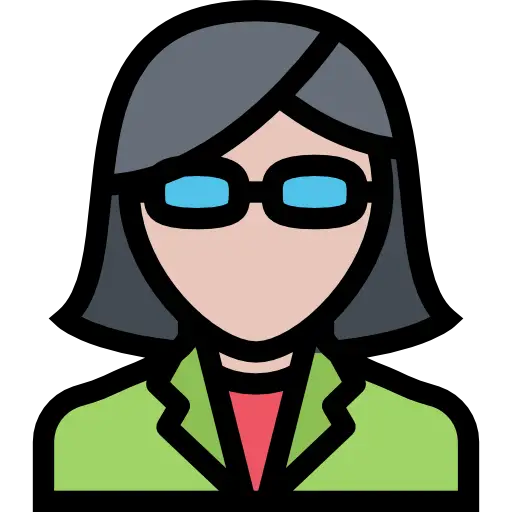 Businesswoman Avatar in Cartoon Style