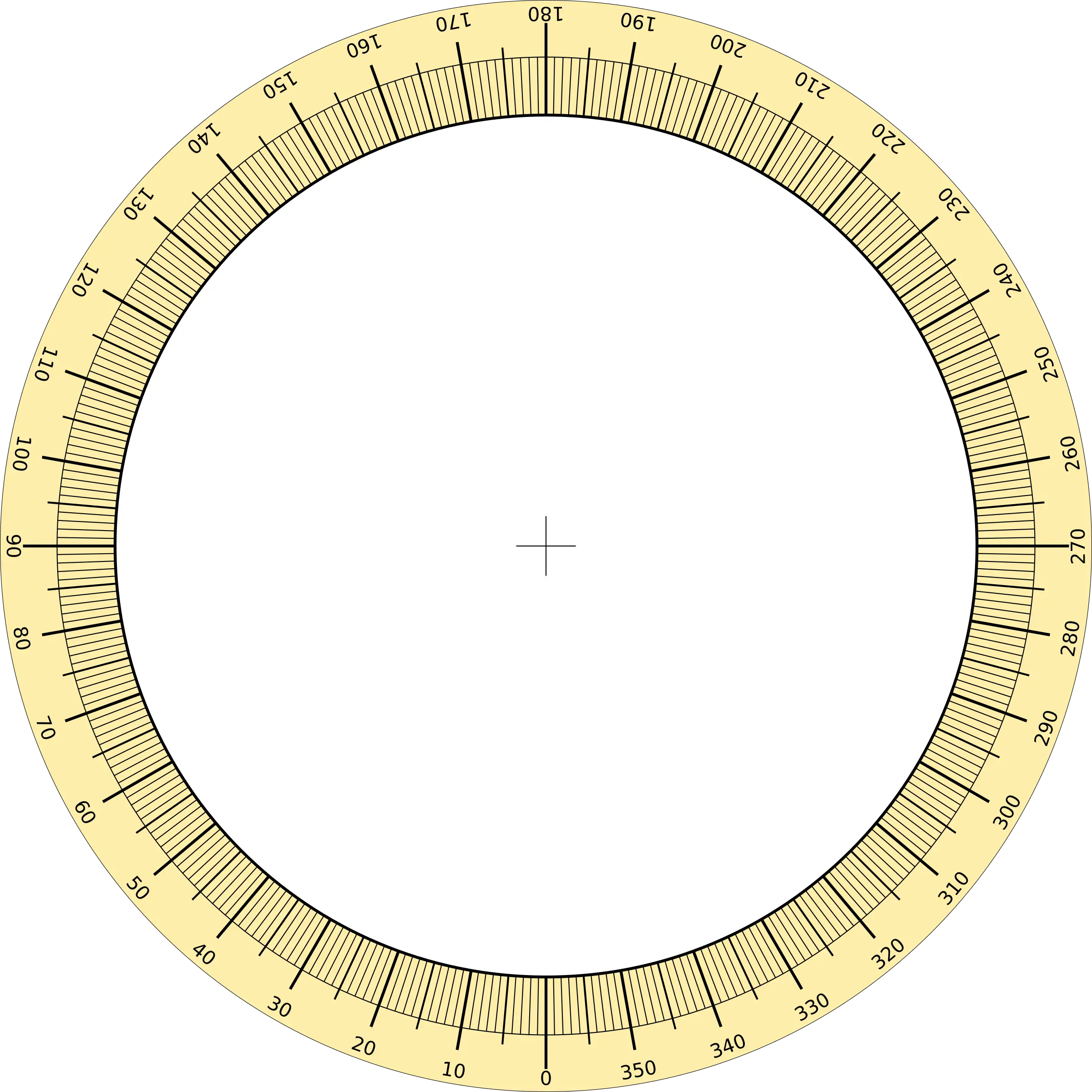Circular Protractor Tool
