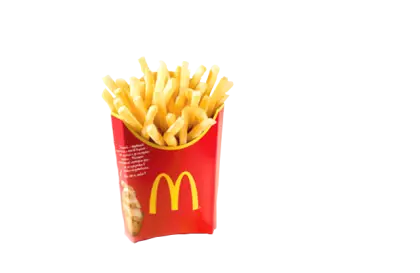 McDonald&#039;s French Fries in Branded Packaging