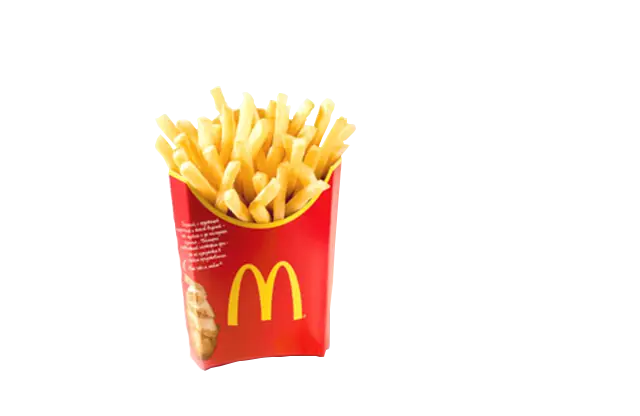 McDonald's French Fries in Branded Packaging