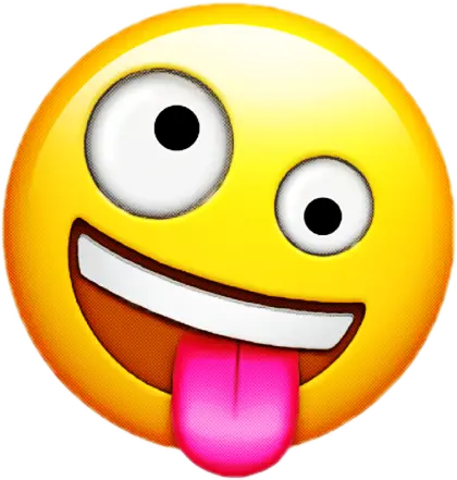 Silly Emoji with Sticking-Out Tongue