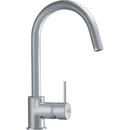 Silver Kitchen Faucet Design