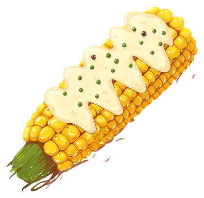 Corn with Creamy Sauce