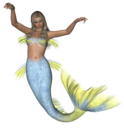 3D Mermaid Fantasy Image