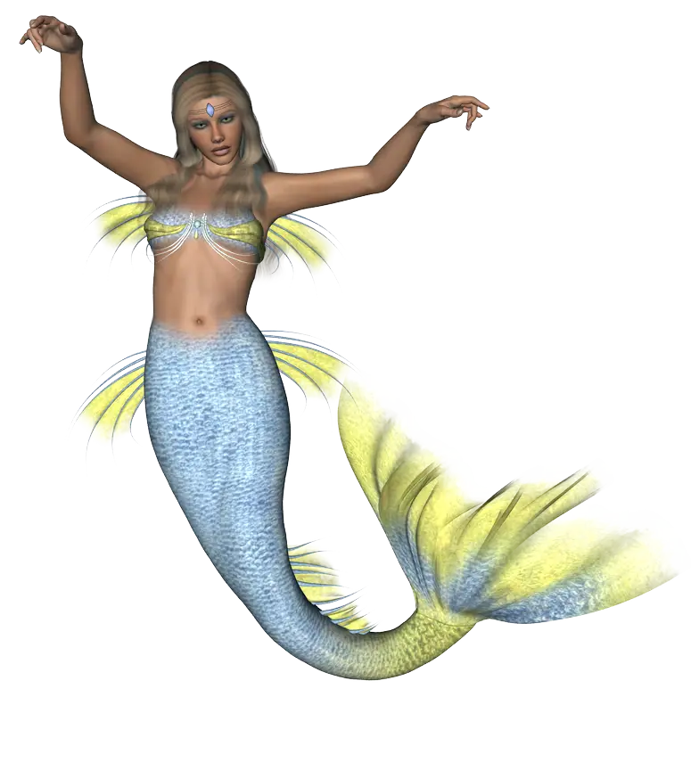 3D Mermaid Fantasy Image