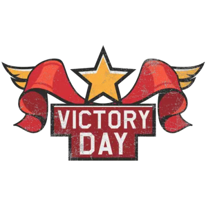 Victory Day Celebration Banner