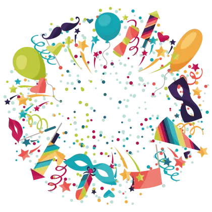 Colorful Party Decorations