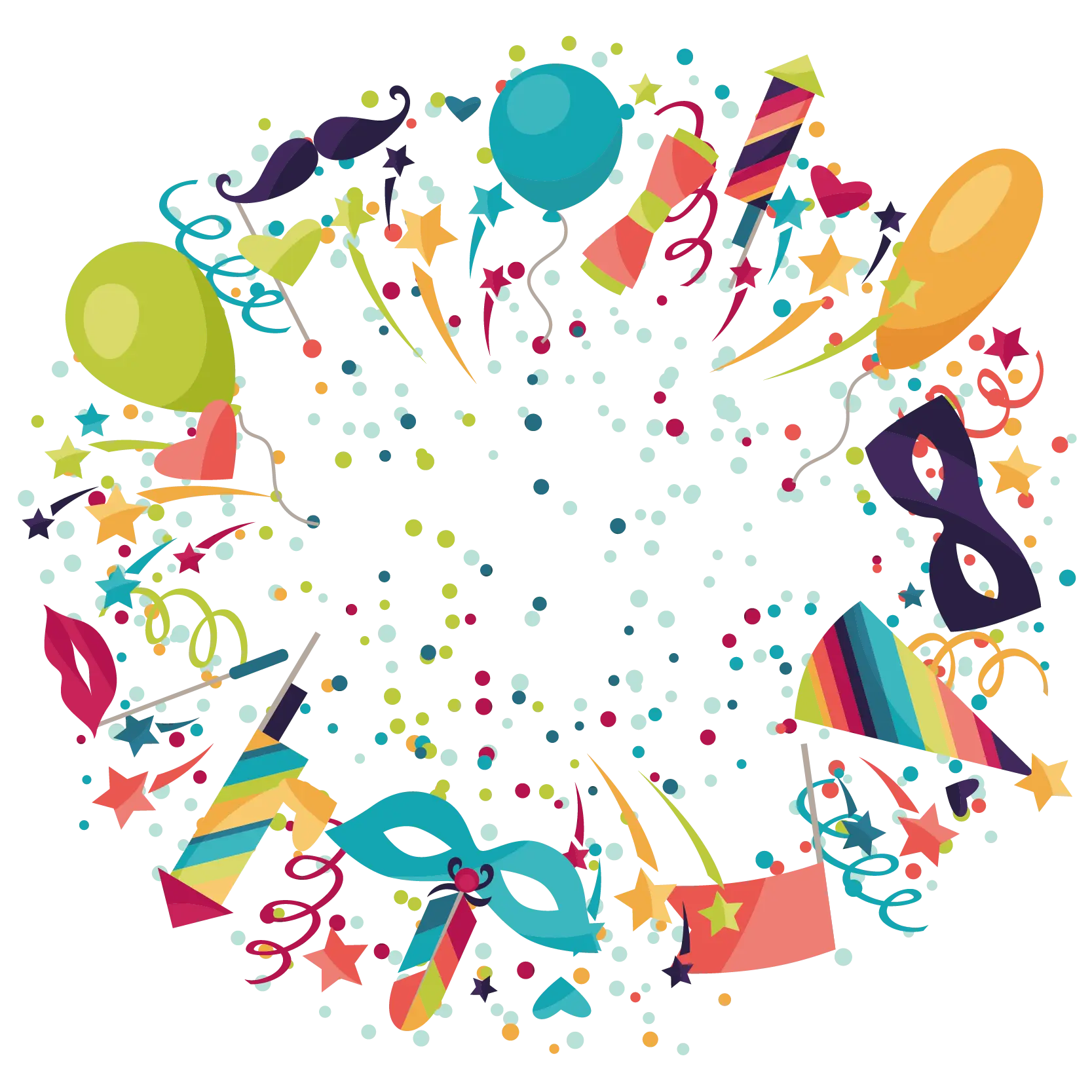 Colorful Party Decorations