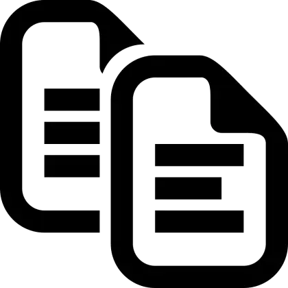 Minimalistic Document Icon Illustration