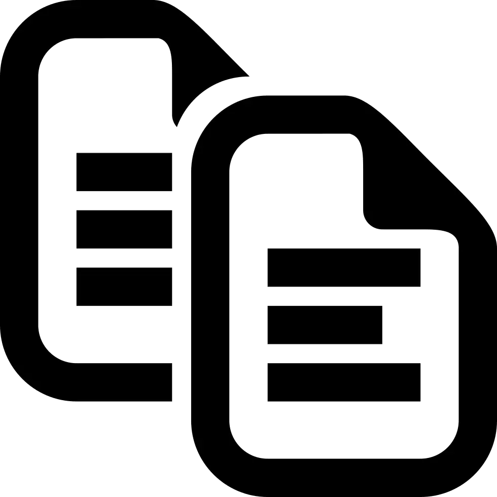 Minimalistic Document Icon Illustration