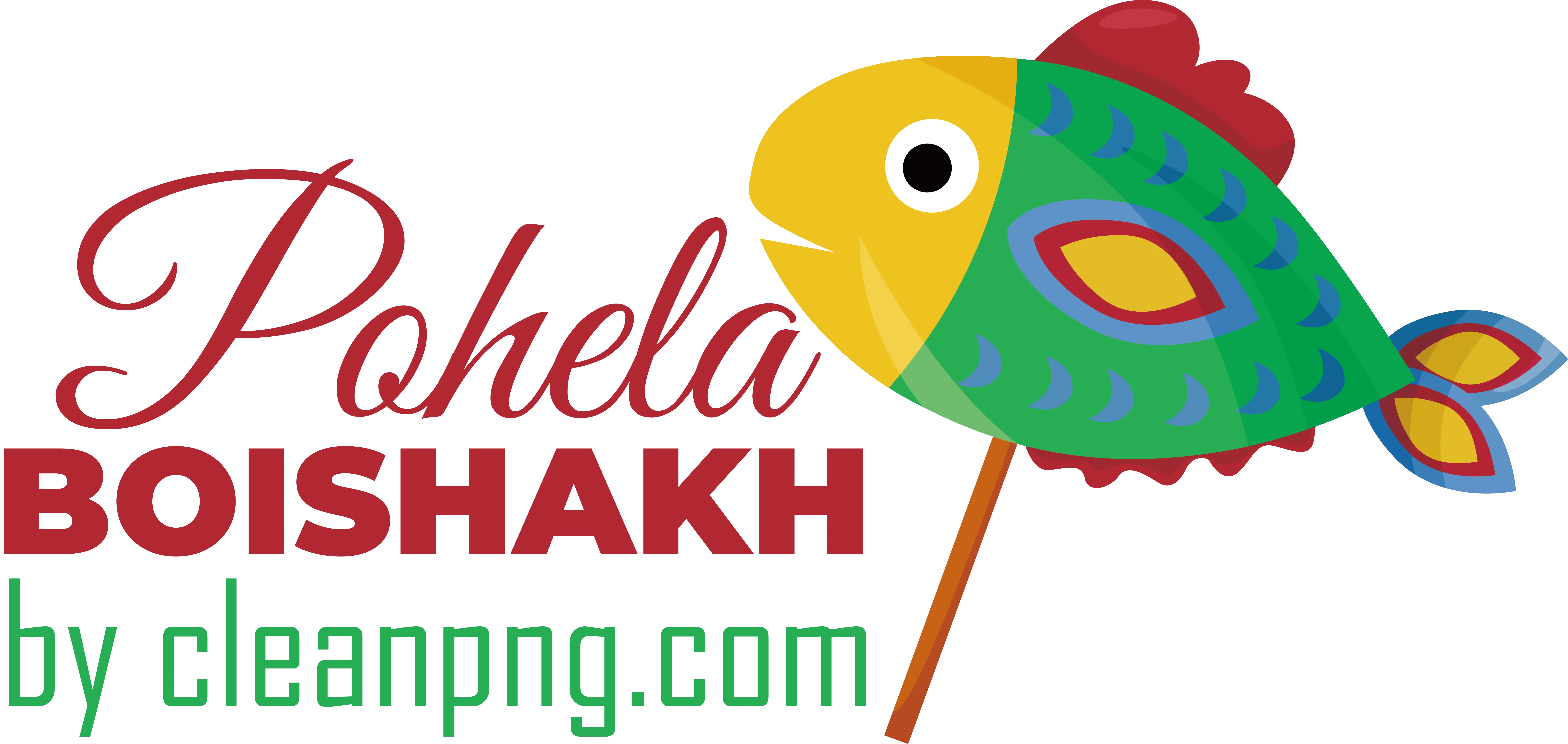 Colorful Fish for Pohela Boishakh Celebration