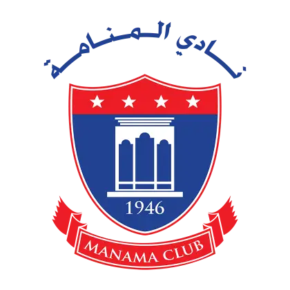 Manama Club Logo with Shield and Stars