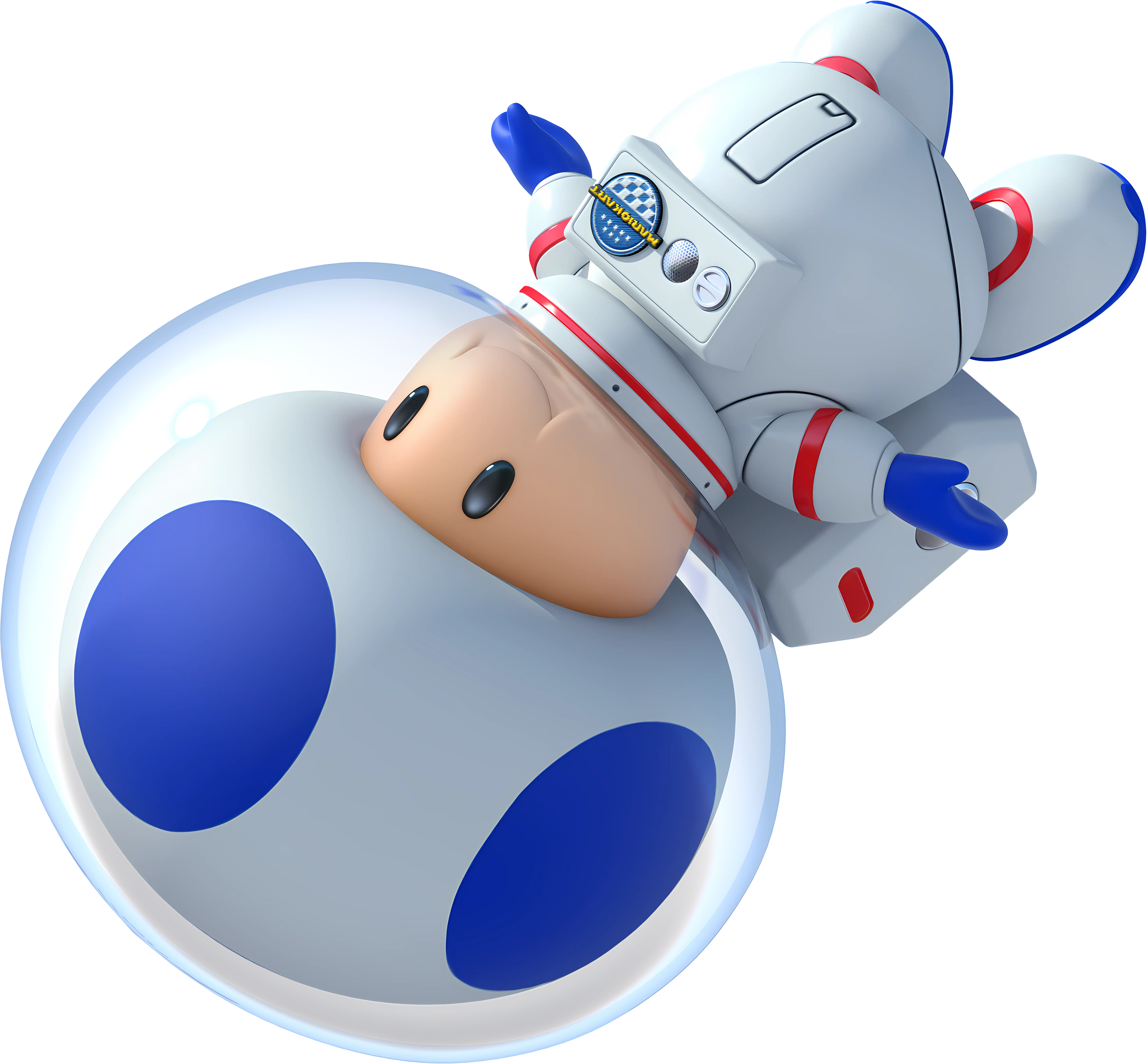 Astronaut Toad in Space