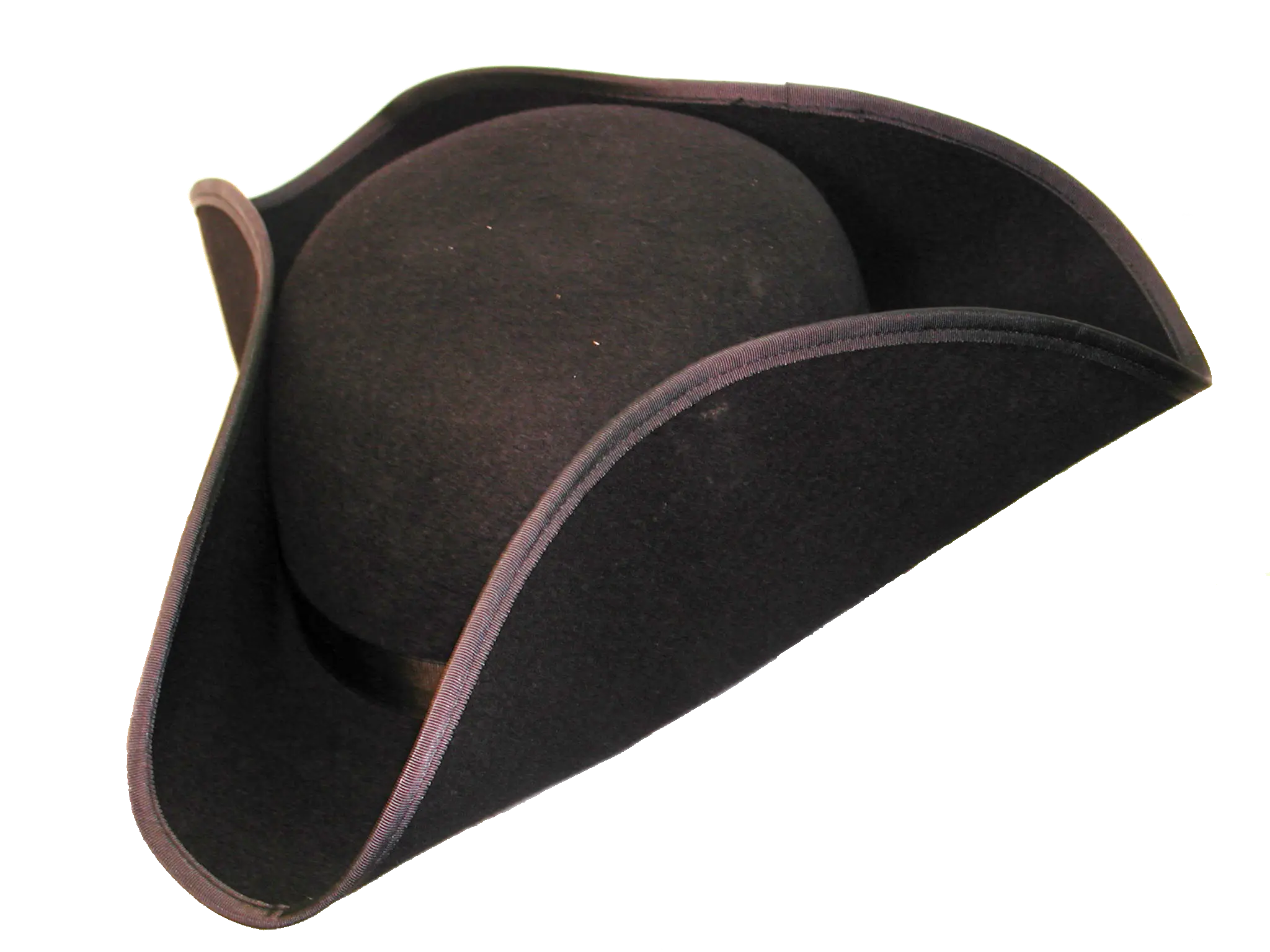 Classic Black Tricorn Hat