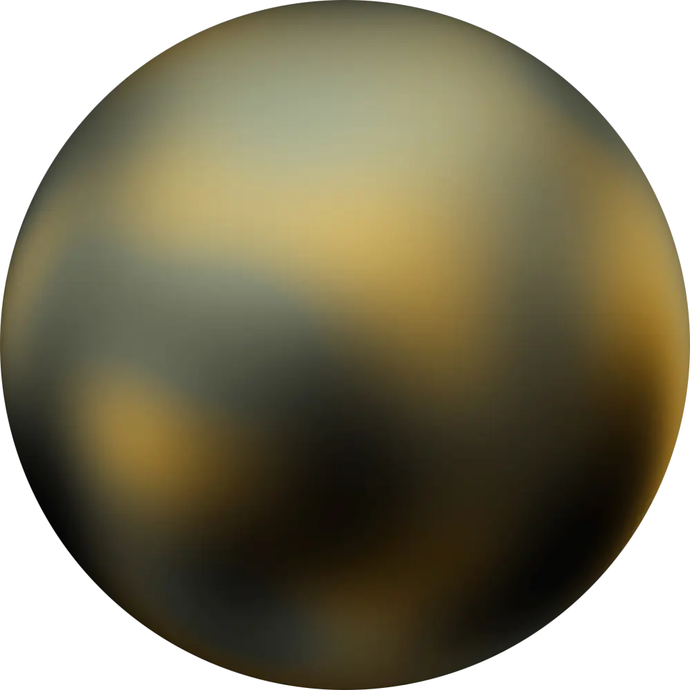 Planet-Like Sphere with Gradient Effect