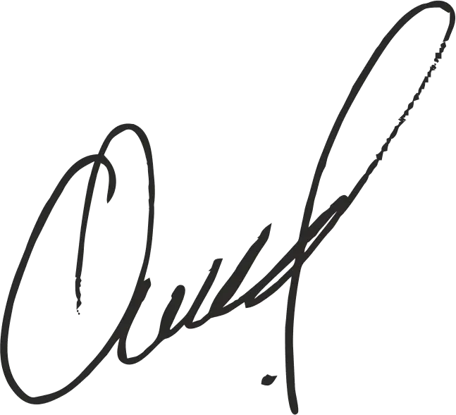 Handwritten Signature Graphic