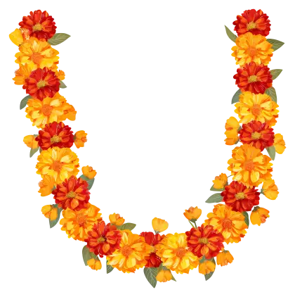 Colorful Flower Garland