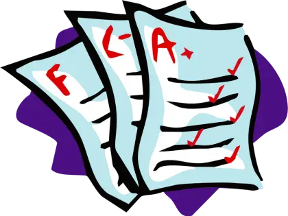 Grades Report with Marks