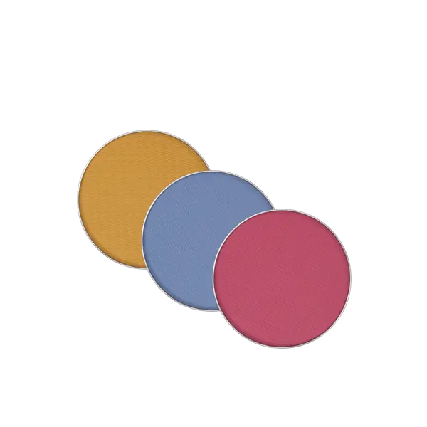 Set of Colorful Round Coasters