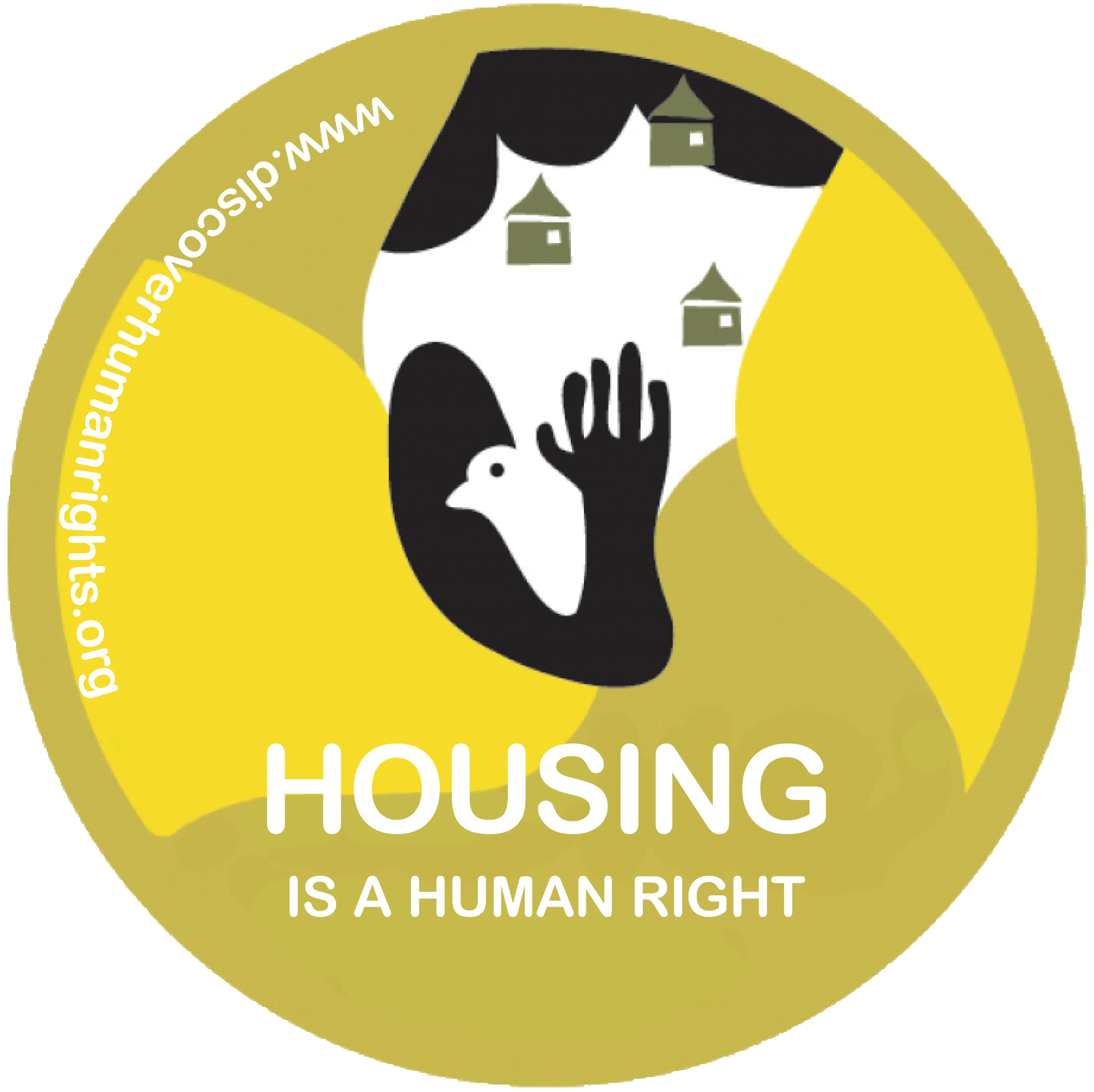 Housing is a Human Right Stamp