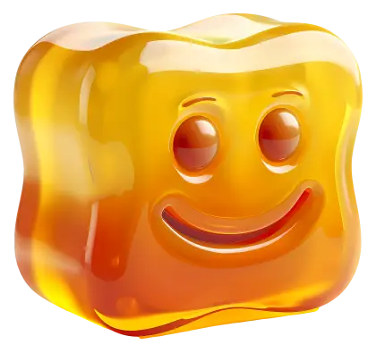 Smiling Jelly Cube
